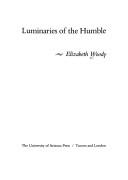 Cover of Luminaries of the humble by Elizabeth Woody