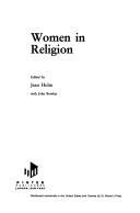 Front cover of Women in religion by Jean Holm