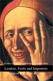 Cover of Leaders, Fools and Impostors by Manfred F. R. Kets de Vries