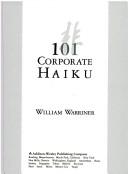Front cover of 101 corporate haiku by William Warriner
