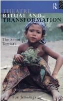 Cover of Theatre, ritual, and transformation by Sue Jennings