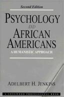 Front cover of Psychology and African Americans by Adelbert H. Jenkins