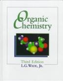 Front cover of Organic chemistry by LeRoy G. Wade Jr