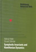 Cover of Symplectic invariants and Hamiltonian dynamics by Helmut Hofer