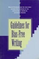 Front cover of Guidelines for bias-free writing by Marilyn Schwartz