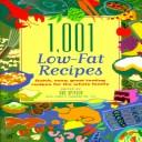 Front cover of 1,001 low-fat recipes by Sue Spitler