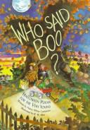 Front cover of Who said boo? by Nancy White Carlstrom