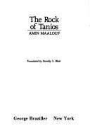 Cover of Le rocher de Tanios by Amin Maalouf