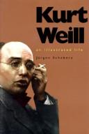 Cover of Kurt Weill by Jürgen Schebera