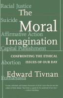 Cover of Moral Imagination by Edward Tivnan