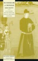 Front cover of Buddhism in Chinese society by Jacques Gernet