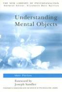 Cover of Understanding mental objects by Meir Perlow