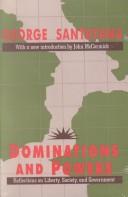 Cover of Dominations and powers by George Santayana
