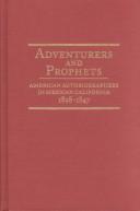 Cover of Adventurers and prophets by Charles B. Churchill