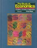 Cover of The study of economics by Turley Mings