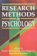 Cover of Research methods in psychology by Glynis M. Breakwell