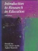 Front cover of Introduction to research in education by Donald Ary