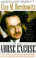 Cover of The Abuse Excuse by Alan M. Dershowitz