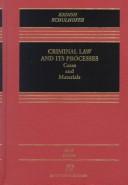Front cover of Criminal law and its processes by Sanford H. Kadish