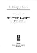 Front cover of Strutture inquiete by Antonio D'Andrea