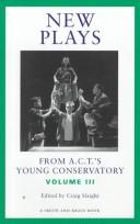 Front cover of New plays from A.C.T.'s Young Conservatory by Craig Slaight