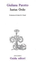 Front cover of Iustus ordo by Giuliana Parotto