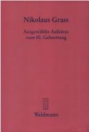 Cover of Nikolaus Grass by Nikolaus Grass