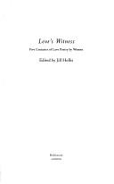 Cover of Love's witness by Jill Hollis