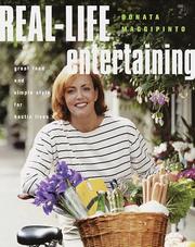 Cover of Real-life entertaining by Donata Maggipinto