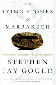Front cover of The lying stones of Marrakech by Stephen Jay Gould