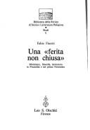 Front cover of Una " ferita non chiusa" by Fabio Finotti