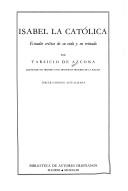 Cover of Isabel la Católica by Tarsicio de Azcona