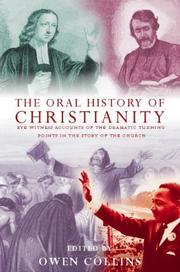 Front cover of The Oral History of Christianity by Robert Backhouse