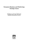 Front cover of European business and marketing by Phil Harris