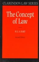 Cover of The concept of law by H. L. A. Hart