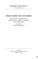 Front cover of Indo-Tibetan studies by Tadeusz Skorupski