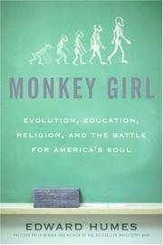 Cover of Monkey Girl by Edward Humes