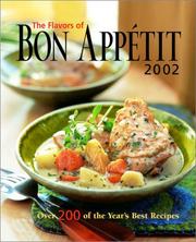 Cover of The Flavors of Bon Appetit 2002 (Flavors of Bon Appetit) by Bon Appetit Editors