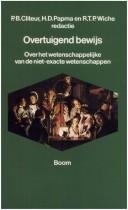 Cover of Overtuigend bewijs by P. B. Cliteur