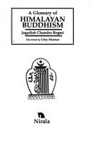 Front cover of A glossary of Himalayan Buddhism by Jagadish Chandra Regmi