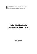 Front cover of Halk edebiyatında hamzanâmeler by Lütfi Sezen