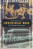 Cover of Invisible men by Donn Rogosin