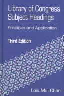 Front cover of Library of Congress subject headings by Lois Mai Chan