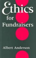 Cover of Ethics for fundraisers by Albert Anderson