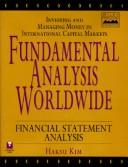 Cover of Fundamental analysis worldwide by Haksu Kim