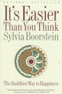 Front cover of It's Easier Than You Think by Sylvia Boorstein