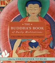 Front cover of The Buddha's book of daily meditations by Christopher Titmuss