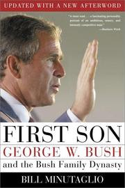 Cover of First son by Bill Minutaglio