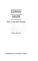 Cover of Edwin Muir by Margery McCulloch