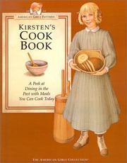 Front cover of Kirsten's Cookbook (American Girls Pastimes) by Jodi Evert